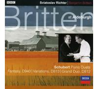 Sviatoslav Richter ,Benjamin Britten - Schubert: Fantasy In F minor For Piano Duet; Grand Duo Sonata in C etc. By Sviatoslav Richter ,Benjamin Britten (2000-06-12)