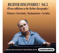 Sviatoslav Richter discoveries, vol. 2 : Debussy, Stravinski, Rachmaninov, Scriabine.