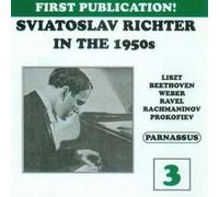 Sviatoslav Richter In The 1950S Vol.3 by SVIATOSLAV RICHTER (2000-09-16)