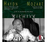 Sviatoslav Richter joue Haydn et Mozart : uvres pour piano.