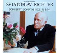 SVIATOSLAV RICHTER: LIVE IN TOKYO FEB, 1979 (JVC RECORDING JAPAN) SCHUBERT PIANO SONATA NO.13, NO. 14,