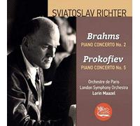 Sviatoslav Richter plays Brahms and Prokofiev. Piano concerts.