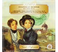 Sviatoslav Richter. Riccardo Muti. Beethoven, piano concerto No.3 in C minor, Op. 37. Mozart - piano by Richter Sviatoslav