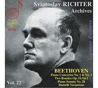 Sviatoslav Richter - Sviatoslav Richter Archives Vol. 22: Beethoven Piano concertos No. 1 & No. 3