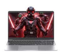 Svikou 15.6 pulgadas 2.5K (2560 x 1440) 165Hz Alta actualización portátil con AMD R7 5700U, 16GB RAM, 512GB NVMe SSD, 【Win 11/Office 2019】 Retroiluminado KB/Type-C/5000mAh, experiencia visual
