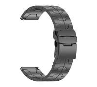Svincoter Correa de Metal de titanio apta for reloj inteligente for Amazfit Balance Falcon GTR 4, correa de 22mm for Huawei GT 4 de 46mm, pulsera for reloj 4 Pro for hombre(Black,22mm)