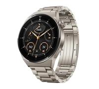 Svincoter Correa de Metal de titanio de 22mm apta for HUAWEI Watch 4 Pro Correas aptas for HUAWEI GT4 3 46mm/GT3/GT 2 46mm/GT2 Pro pulsera de reloj(Titanium Quick)