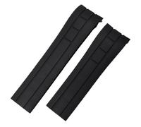 Svincoter Correa de silicona de 23 mm y 22 mm compatible con for Citizen Der Blaue Engel 2.ª generación JY8078-52L JY8035/8085 y compatible con for Mido Helmsman M005.(Black,23mm)