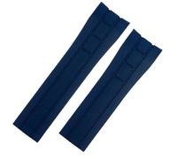 Svincoter Correa de silicona de 23 mm y 22 mm compatible con for Citizen Der Blaue Engel 2.ª generación JY8078-52L JY8035/8085 y compatible con for Mido Helmsman M005.(Blue,22mm)