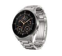 Svincoter Correa de titanio de 22mm apta for Huawei Watch 4Pro GT 4 46mm 2e/3Pro Ultimate Link pulsera apta for Samsung galaxy 3 45mm Gear S3 Band(Titanium,22mm)