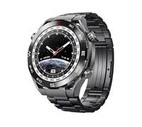 Svincoter Correa de titanio de 22mm apta for Huawei Watch 4Pro GT 4 46mm 2e/3Pro Ultimate Link pulsera apta for Samsung galaxy 3 45mm Gear S3 Band(Black,For Huawei Ultimate)