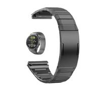 Svincoter Correa de titanio sin espacios for Huawei Watch GT 5 Pro, pulsera de Metal apta for Huawei Watch GT5 Pro, correa de reloj especializada(Gray)