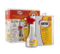 SVITOL Fórmula líquida en lata de 5 l con gatillo incluido, lubricante multifunción, lubricante y protege, elimina los chirridos, lubricante profesional, alto rendimiento