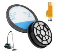 Svitzoot Filtro HEPA para Rowenta Swift Power Cyclonic RO2910EA, RO2913EA, RO2915EA, RO2932EA, RO2933EA, RO2957EA y RO2981EA (Prefiltros y postfiltros lavables, cepillos) sustituye a ZR904301