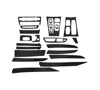 SVKVBNLNGK 2 2pcs Pegatina Decorativa Interior del automóvil 5D Glossy Fiber Fibra de Carbono for Estilo Bien Protector Compatible for BMW X5 E70 2007-2013 Pegatinas para el Interior del Coche