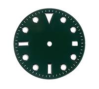 SVKVBNLNGK 28.5mm Reloj Partes Dial Dial Compatible for Mingzhu 2813 2836 8200 NH35 / NH36 Accesorios de reloj de movimiento Piezas de reparación Esfera del reloj(Verde)
