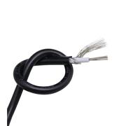 SVKVBNLNGK Cable blindado de PVC UL1185 5/10/20 m, 28, 26, 24, 22, 20, 18, 16, 14, 12 y 10 AWG, for audio canal, un solo núcleo, electrónica Cable(Black,10 METERS_14AWG)