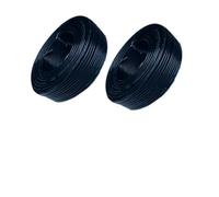 SVKVBNLNGK Cable de alimentación 10 m, cable plano for revestimiento 2 núcleos, x 0,75 mm², pines cuadrados cobre puro, conductor, eléctrico RVV Cable(Black,10M_2CORE X 0.75MM2)