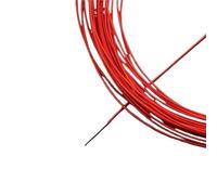 SVKVBNLNGK Cable de PTFE plateado un solo núcleo, 5/10/30/50 m, aislamiento FEP, OFC, for altavoces y auriculares Cable(4,30 METERS_20AWG 0.5MM)
