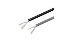 SVKVBNLNGK Cable de señal audio canal cobre electrónico un solo núcleo UL1185 1 a 10 m, blindado en PVC, calibre 28, 26, 24, 22, 20, 18, 16, 14 y 12 AWG Cable(Grey,5M_12AWG)