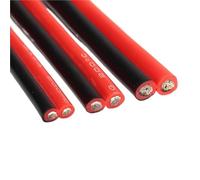 SVKVBNLNGK Cable de silicona 2 pines, 10, 12, 14, 16, 18, 20, 22, 24 y 26 AWG, cable eléctrico cobre supersuave, 5, m, for motor inversor batería coche Cable(20M_16 AWG)