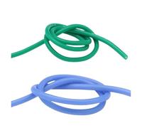 SVKVBNLNGK Cable de silicona suave 22/20/18/16/14/12/10 AWG for batería coche, cableado automotriz, cable cobre estañado resistente al calor Cable(Blue Green x 5m,16AWG)