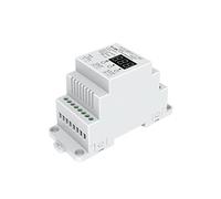 SVKVBNLNGK Dimmer 22 0v DIN Carril AC 230V 110V 120V 288W 2 Canal triaco DMX Dimmer Dual Channel Output Silicon DMX 512 Controlador S1-DR modulador de luz