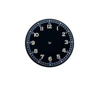 SVKVBNLNGK No logo 2836 2824 Compatible for Mingzhu 2813 2836 Compatible for MIYOTA 8215 821A Movimiento Dial de reloj 28.5-31mm Dial estéril Luminous NH35 NH36 No.17 Esfera del reloj