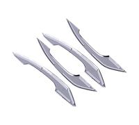 SVKVBNLNGK Tira de Cubierta embellecedora for manija de Puerta cromada, 4 Uds., Compatible for Audi A4(B9) A5(F5) Q5(FY) 2018 2019 Manija Exterior de la Puerta del Coche