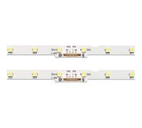 SVKVBNLNGK Tira de LED de 28 Pulgadas Compatible for televisor Samsung de 43 Pulgadas UE43NU7100U Aot_43_NU7100F_2X28_3030C BN44-00947A UE43NU7120U Barra de luz