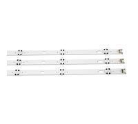 SVKVBNLNGK Tira de retroiluminación LED de 3 Piezas, 7 LED, Compatible for LG 43LJ594 43LJ624V 43LJ634V 43LJ614V 43LJ610V 43LJ61_FHD_SL LC43490063A 43LJ5150 43LH515V Barra de luz