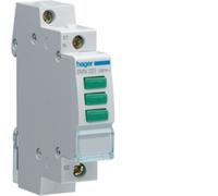 SVN221 LUZ SEÑALIZACIÓN MODULAR 3X LED 1M 230V AC VERDE