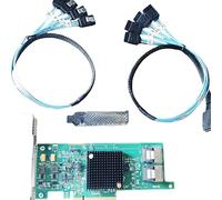 SVNXINGTII 9207-8i 6Gbs SAS 2308 PCI-E 3.0 HBA Modo IT para ZFS FreeNAS unRAID 2*SFF-8087 SATA Host Bus Adapter