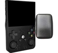 SVP Game - R36S Pro Consola retro portátil 128 GB con +18.000 Juegos +30 Emuladores PS1, PSP, N64, NDS, SuperN, GameB, GBA - Linux IPS 3.5" 4000mAh Consola de videojuegos portátil (Negro, 128 GB)