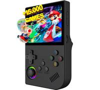 SVP Game - XGB36 Consola retro portátil 64 GB con +20.000 Juegos +30 Emuladores PS1, PSP, N64, NDS, SuperN, GameB, GBA - Linux IPS 3.5" Consola de videojuegos portátil (Negro)