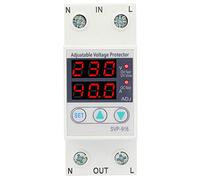 SVP912 Monofásico Dos Cables 63A Protección contra Sobretensión 220V 50 / 60Hz Protector de Reconexión Automática Ajustable con Pantalla de Voltaje(40A)
