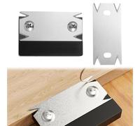 svpfuo 2 Piezas Recortadora de Bordes para Carpintería, Cepilladora de Bordes Manual, Cepilladora Manual para Rebabas, Viene con Cuchillas de Repuesto para Carpintería o Mejoras en el Hogar