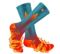 Svpro Calcetines eléctricos Recargables,Calcetines a batería de 4000mAh para Hombres y Mujeres,Calcetines eléctricos Lavables y calefaccionados