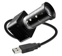 Svpro Cámara USB 3.0, cámara de alta velocidad 1080P/230 fps, 4K/60 fps, 12 MP/30 fps, cámara web con zoom de 12 MP con lente de montaje CS de 10 - 55 mm, enfoque manual UVC cámara para Windows, Linux