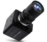 Svpro Cámara USB de 5 MP con objetivo zoom, 5-50 mm, zoom óptico 10X, enfoque manual con sensor Aptina MI5100, cámara de ordenador USB 2.0 para Windows MAC Linux Android