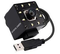 Svpro Módulo de cámara de enfoque automático 4K de 12 MP con luz para ordenador portátil, alta velocidad 1080P 120 fps Lightburn cámara USB 2.0 industrial Video Board cámara gran angular 100 grados