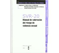 SVR-20 - Manual de valoración del riesgo de violencia sexual + Bloc protocolos de 25 hojas (BIBLIOTECA UNIVERSITARIA)