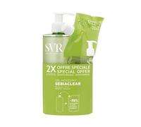 SVR Sebiaclear Gel Moussant Dosificador 400ml + Recarga 400ml