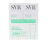 SVR Spirial Deo-Creme Antitranspirante 48h 2x50ml