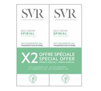 SVR Spirial Deo-Creme Antitranspirante 48h 2x50ml