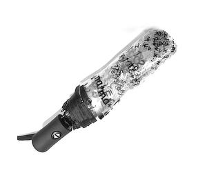 SvriTe Paraguas transparentes con función matemática, paraguas grueso plegable para mujer, paraguas de lluvia de PVC creativo, paraguas automático, Automático
