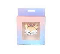 SVT - Broche luminoso 'MINITEEN' Broche brillante de 7 x 7 cm 'CARAT' Pin de ropa HOSHI Mingyu Woozi S.coups Broche con caja de regalo, 7*7 cm, Acrílico