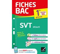SVT spécialité 1re: tout le programme en fiches de révision détachables