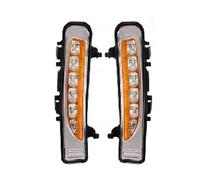 SVTSTRQE Faros antiniebla Luces De Marcha Diurnas Faro Antiniebla Del Coche Blanco Amarillo Intermitente Para Para Edge Para Everest 2011 2012 2013 2014(A)