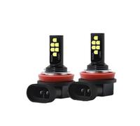 SVTSTRQE Faros antiniebla Para H11 H8 H4 H1 H3 H7 9005 9006 HB4 HB3 H16 P13W 5202 3030 Luz De Conducción Coche Faros Antiniebla Bombilla 12V(Blanco)